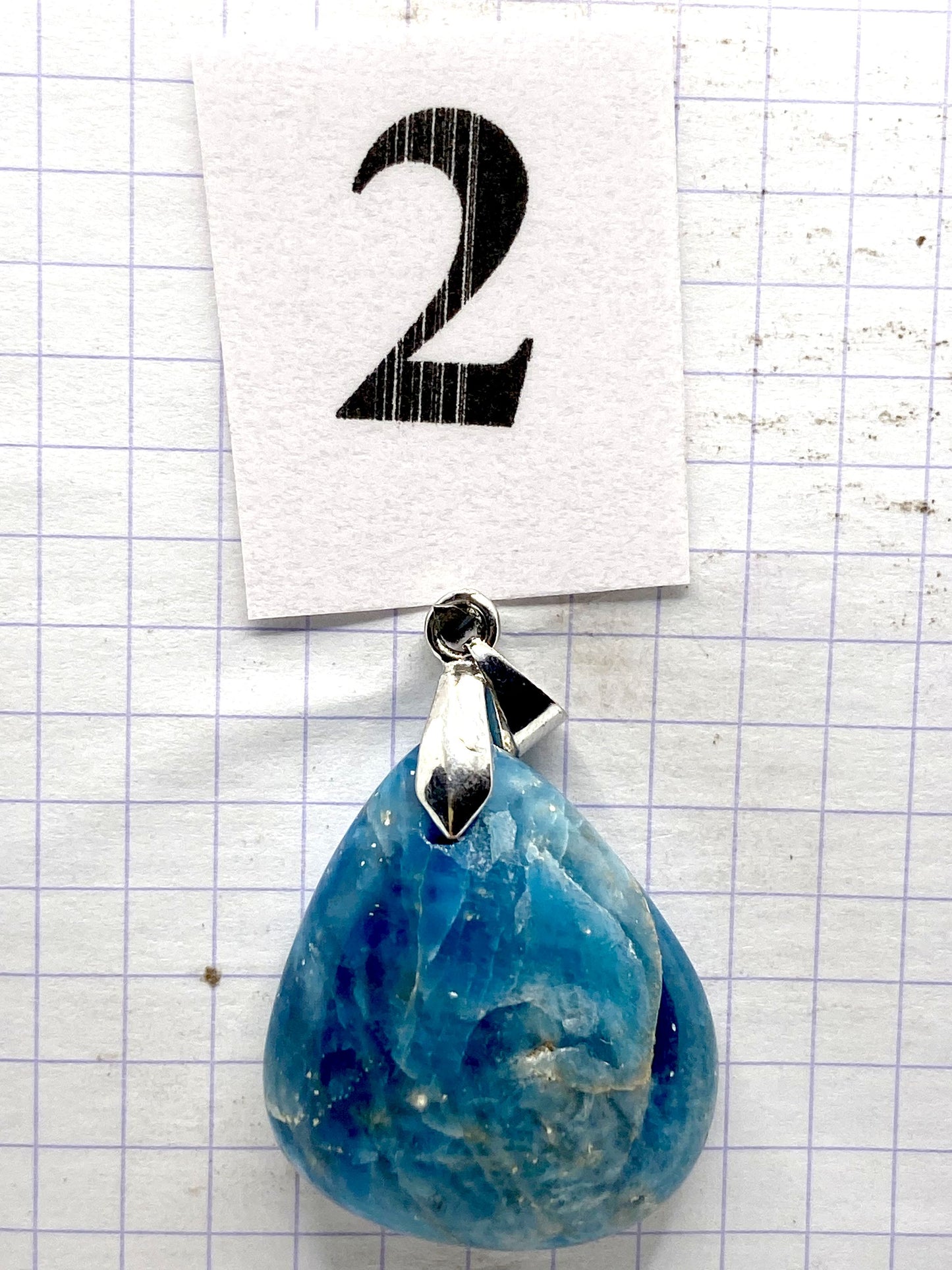 ROULEE APATITE BLEUE