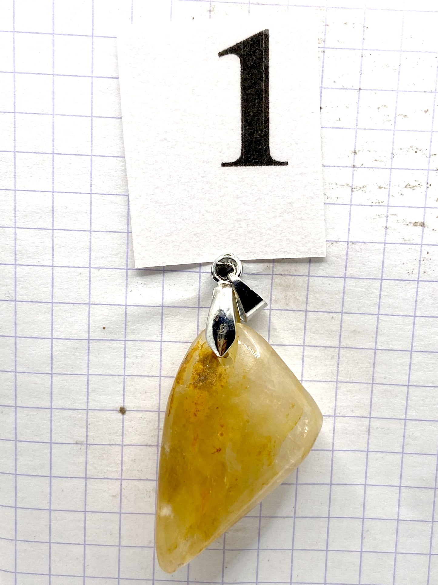 ROULEE QUARTZ HEMATOIDE JAUNE