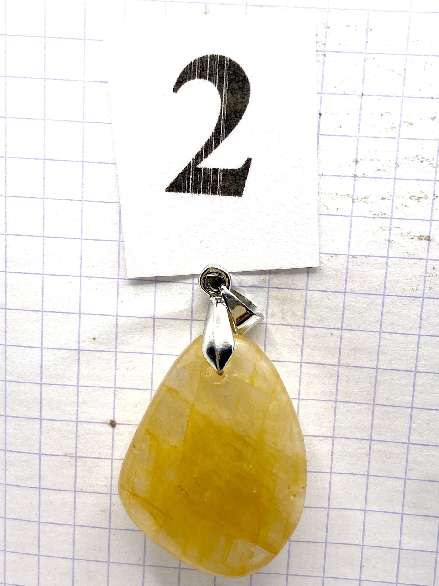 ROULEE QUARTZ HEMATOIDE JAUNE