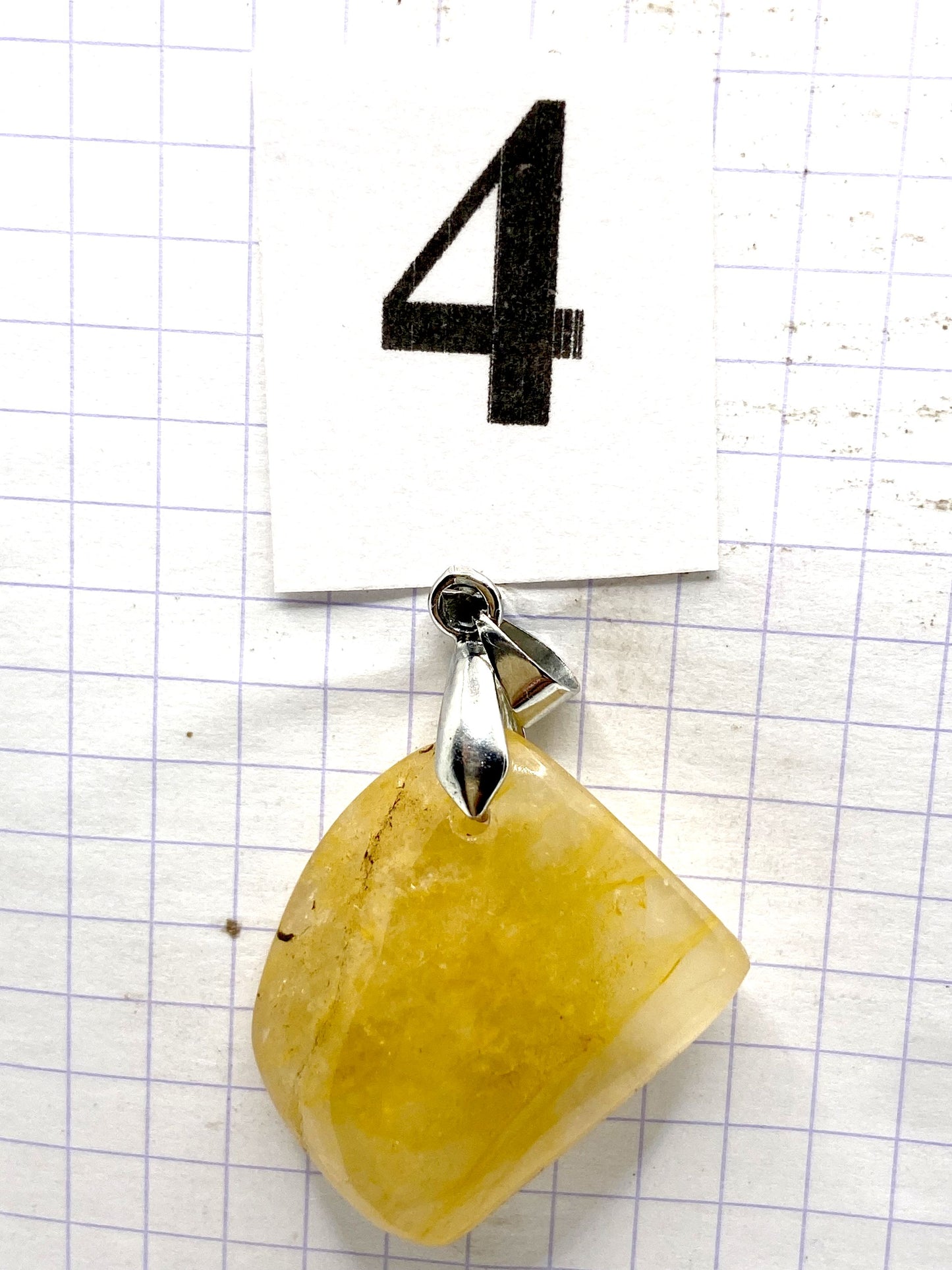 ROULEE QUARTZ HEMATOIDE JAUNE
