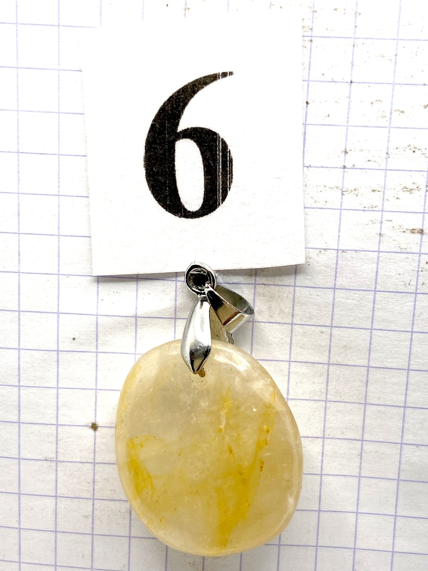 ROULEE QUARTZ HEMATOIDE JAUNE