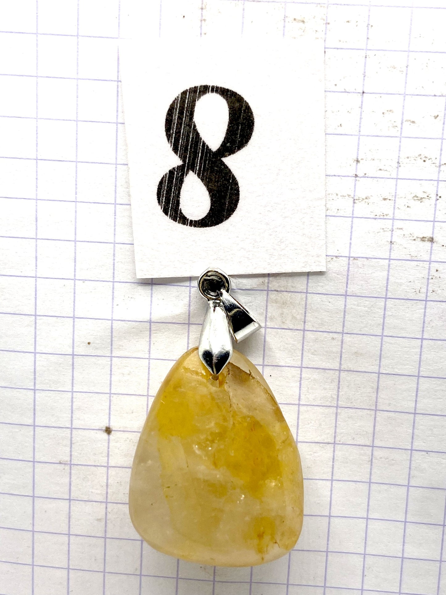 ROULEE QUARTZ HEMATOIDE JAUNE