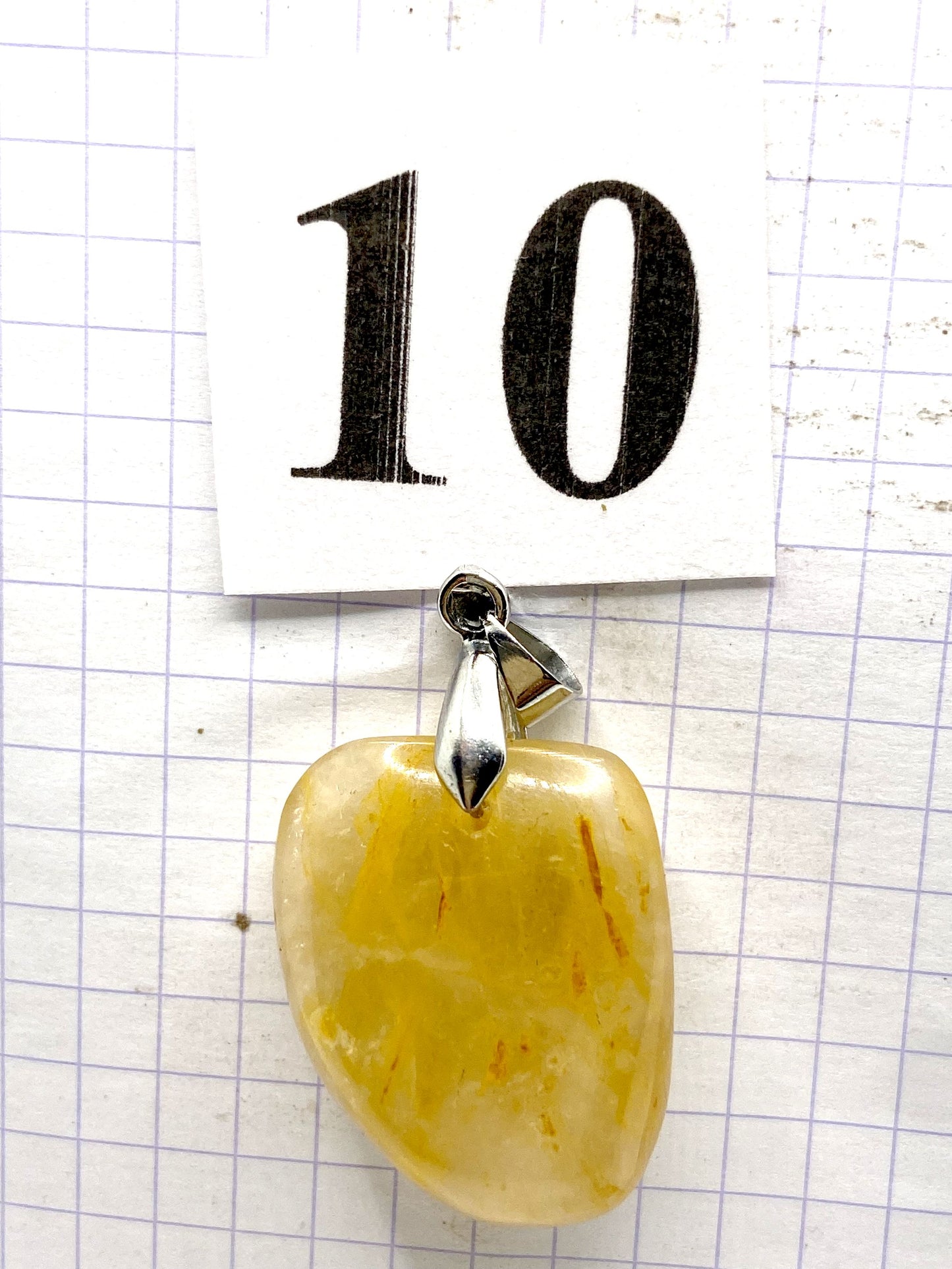 ROULEE QUARTZ HEMATOIDE JAUNE