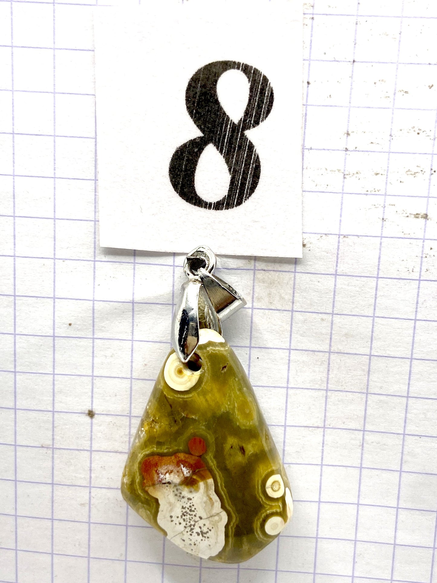 ROULEE JASPE ORBICULAIRE