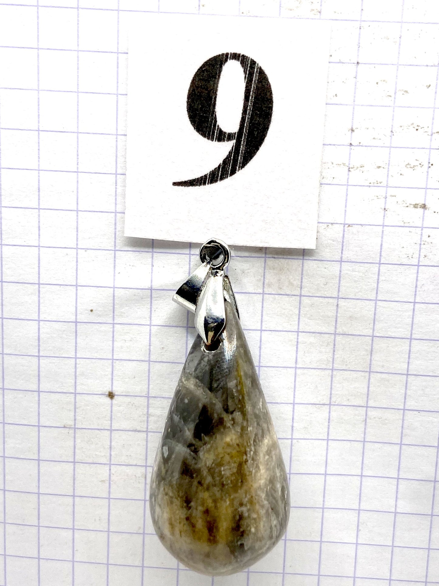 GOUTTE PIERRE DE LUNE NOIRE