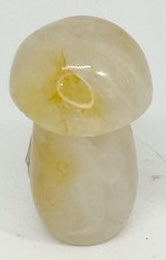 CHAMPIGNON QUARTZ HEMADOITE JAUNE