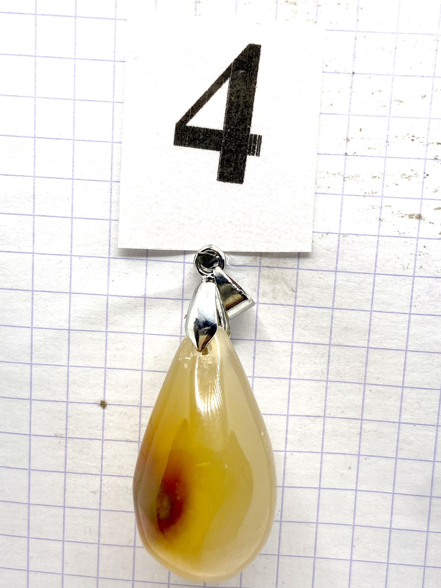 GOUTTE AGATE CORNALINE