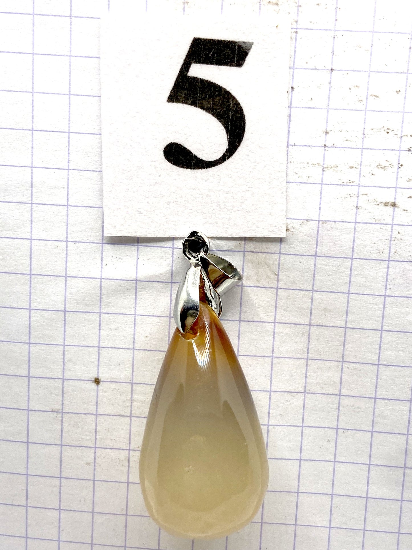 GOUTTE AGATE CORNALINE