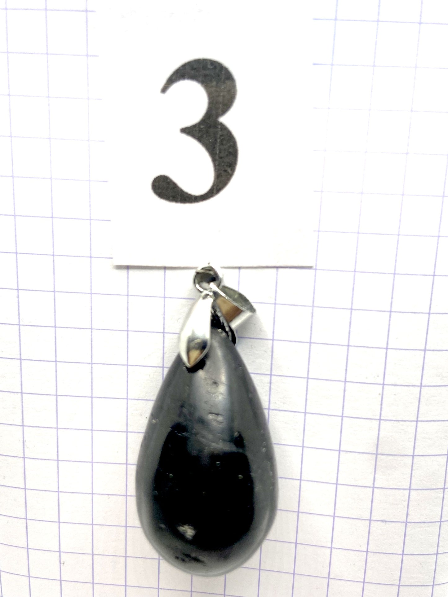 GOUTTE TOURMALINE NOIRE